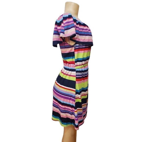 KIM Rogers Multi-Color Dress Petite Small - Picture 4 of 5